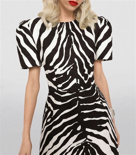 Dolce & Gabbana Zebra Dress .